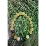 ART LİFE DOĞALTAŞ Natural Stones artlıfe200442 Sertifikalı Miğren Doğaltaş Bileklik - Malahit, Ay Taşı,ametist,akuamarin,labradorit,akuamarin