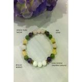 ART LİFE DOĞALTAŞ Natural Stones artlife3000362 Ay Taşı, Pembe Kuvars,sitrin,ametist,yeşim, Hematit Doğaltaş Bileklik