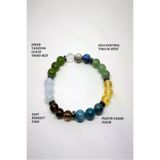 ART LİFE DOĞALTAŞ Natural Stones artlife3000685 Sertifikalı K.kuvars,yeşim,akuamarin,dumanlı Kuvars,apatit,sitrin,aventurin,lazuli Doğaltaş Bileklik