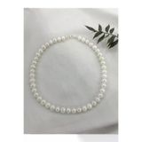 ART LİFE DOĞALTAŞ Natural Stones artlıfe5000269 9 Mm Gerçek İnci Kolye 925 Ayar Gümüş