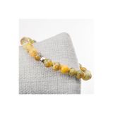 ART LİFE DOĞALTAŞ Natural Stones Dentritli Sarı Opal Taşı Bileklik-8 mm Siyah 18-19 cm artlıfe456379