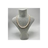 ART LİFE DOĞALTAŞ Natural Stones Sertifikalı Gerçek İnci Hematit 925 Ayar Gümüş Kolye Uzatma Zincirli Beyaz artlıfe12365447
