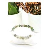 ART LİFE DOĞALTAŞ Natural Stones TYCB0976DC82D2812C2FF4C00 Prehnit Dentrit Opal Labradorit Aytaşı Elastik Bileklik 8 Mm