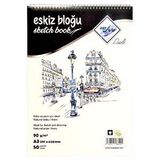 Art Liva Eskiz Defteri A3 90g Beyaz