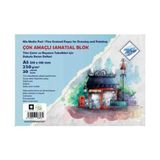 Art Liva SD-208 A5 250 gr 20 Yaprak Dokulu Sulu Teknik Sanatsal Resim Defteri