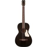 Art & Lutherie Roadhouse A/E Parlor-Style Elektro Akustik Gitar (Faded Black)