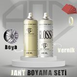 Art Of Colour Sprey Jant Boyası ve Vernik Jant Boyama Seti Sprey Boya - GÜMÜŞ GRİ