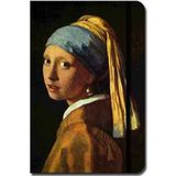 Art Of World Wermeer Pearl Earrıng Çizgili Defter