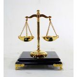 Art Online Krom Adalet Terazisi Gold Ofis Makam Büro Hediyesi Hakim Savcı Avukat Hukuk
