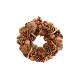 ART PINE Kapı Süsü Masaüstü Dekorasyon Duvar Dekor Natural Çelenk - Noel - Yılbaşı - Parti Eğlence Handmade