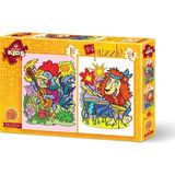 Art Puzzle 12+24 Müzisyen Hayvanlar Puzzle