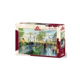 Art Puzzle 4225 Bahar Gezin Paris 1000 Parça Puzzle