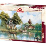 Art Puzzle 4386 Eve Dönüş 1000 Parça Puzzle