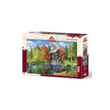 Art Puzzle 4550 1500 Parça Değirmen Kenarında Balık Avı Puzzle