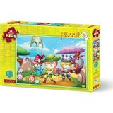 Art Puzzle 50 Parça Üç Küçük Kahraman