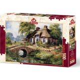 Art Puzzle 5080 500 Parça Yeşil Köy Puzzle