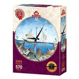 Art Puzzle 5103 Su Şehri 570 Parça Saat Puzzle