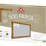 Art Puzzle Altın 500 Parça Demonte Puzzle Çerçevesi