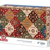 Art Puzzle Anadolu Çiçekleri-Halı Motif 1000 Parça Puzzle