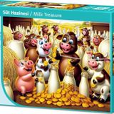 Art Puzzle Art Çocuk Süt Hazinesi 25 Parça Puzzle