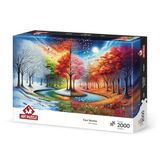 Art Puzzle Dört Dünya 2000 Parça Puzzle