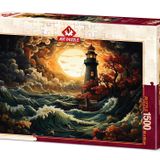 Art Puzzle Fırtınada Deniz Feneri 1500 Parça Puzzle