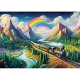 Art Puzzle Gökkuşağı Ekspresi 260 Parça Puzzle