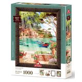 Art Puzzle Huzura Günaydın 1000 Parça Çerçeveli Puzzle