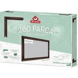 Art Puzzle Kahverengi 260 Parça Demonte Puzzle Çerçevesi