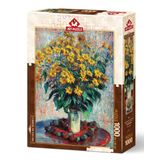 Art Puzzle Kudüs Enginar Çiçekleri, Claude Monet 1000 Parça Puzzle