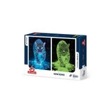 Art Puzzle Mavi Jaguar 1000 Parça Neon Puzzle