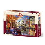 Art Puzzle Rialto Köprüsü. Venedik 5372 1500 Parça Puzzle Aksesuarı