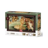 Art Puzzle Venüs'ün Doğuşu,sandro Bottıcellı 1000 Parça Çerçeveli Puzzle