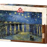 Art Puzzle Yıldızlı Gece 2, Vincent Van Gogh 1000 Parça Puzzle
