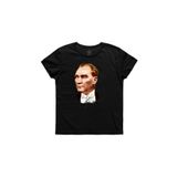 Art T-shirt ART00071WE Atatürk Portre Siyah Erkek T-shirt