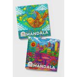 Art Terapi Mandala Yayınları YETİŞKİNLER İÇİN MANDALA BOYAMA SET 2'Lİ