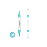 Art Tone ART-X Çift Fırça Uçlu Akrilik Bazlı Marker Kalem 148 Bebek Mavi