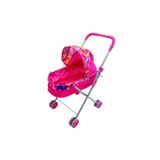 art tone Bebek Arabası Beşikli Fl6068 F Metal Katlanabilir Puset Pembe Kalpli 4 Teker 3+ 1 Adet Fiyatı