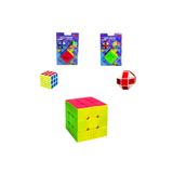 art tone Zeka Küpü Fx7343 Magic Cube 3X3X3 Mini Snake 3+ 1 Adet Fiyatıdır