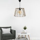 Art ve Gift Cabo Otantik Metal Halatlı Avize Oturma Odası Cafe Sarkıt Siyah