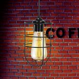 Art ve Gift Kafes Siyah Metal Sarkıt Barista Cafe Hol Avize Depo Aydınlatma