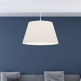 Art ve Gift North Home Konik Kumaş Büyük Boy Tavan Sarkıt Avize Krem