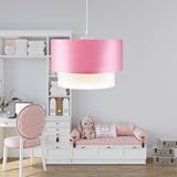 Art ve Gift Pasta Tekli Sarkıt Pembe Kumaş Salon Yatak Odası Çocuk Odası Avize