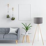 Art ve Gift Pratik Krem Ahşap Üç Ayaklı Lambader Gri Kumaş Başlık Salon Yatak Odası Köşe Lambası