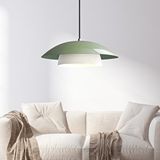 Art ve Gift Stark Nil Yeşil Metal Large Avize Salon Mutfak Endüstriyel Sarkıt Otel Cafe Aydınlatma
