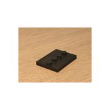 ART3 Lego Uyumlu Minifigür Taban Plakası - 4 Pinli Figür Sergileme Standı Altlığı Siyah (31x23mm) - 36 ADET -SİYAH