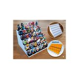 ART3 Modüler Lego Uyumlu Mini Figür Sergileme Standı - Genişletilebilir Koleksiyon Rafı ve Oyuncak Standı