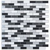 ART3D tabakalar ve çıkartma Backsplashes fayans Vinyl mutfak duvar Stikers, 6 adet, vinil, A 01, 12in x 12in