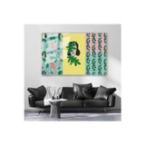 Artarilion Cam Yatay Duvar Tablosu Cam Matisse Sanati Soyut Yapraklar Ev Ofis Salon Modern Duvar Tablosu