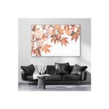 Artarilion Cam Yatay Duvar Tablosu Cam Sonbahar Yapraklari2 Ev Ofis Salon Modern Duvar Tablosu